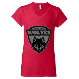 Softstyle® Women’s V-Neck T-Shirt Thumbnail