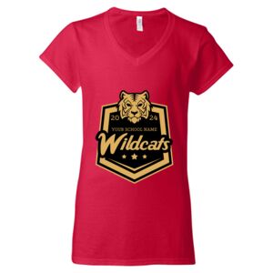 Softstyle® Women’s V-Neck T-Shirt Thumbnail