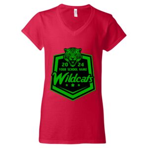 Softstyle® Women’s V-Neck T-Shirt Thumbnail