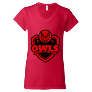 Softstyle® Women’s V-Neck T-Shirt Thumbnail