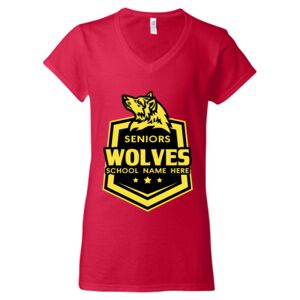 Softstyle® Women’s V-Neck T-Shirt Thumbnail