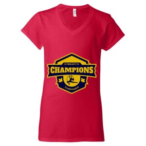 Softstyle® Women’s V-Neck T-Shirt Thumbnail