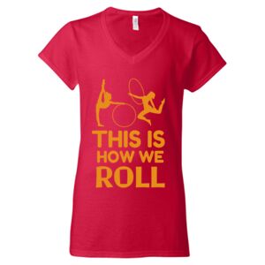 Softstyle® Women’s V-Neck T-Shirt Thumbnail