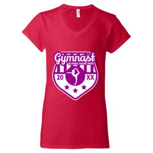 Softstyle® Women’s V-Neck T-Shirt Thumbnail