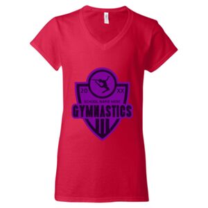 Softstyle® Women’s V-Neck T-Shirt Thumbnail