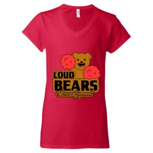 Softstyle® Women’s V-Neck T-Shirt Thumbnail