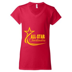 Softstyle® Women’s V-Neck T-Shirt Thumbnail