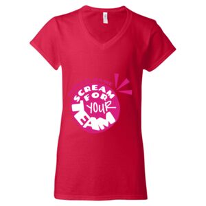 Softstyle® Women’s V-Neck T-Shirt Thumbnail