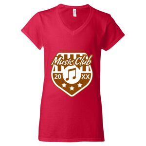 Softstyle® Women’s V-Neck T-Shirt Thumbnail