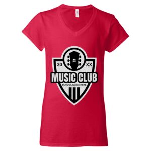 Softstyle® Women’s V-Neck T-Shirt Thumbnail