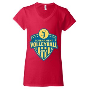 Softstyle® Women’s V-Neck T-Shirt Thumbnail