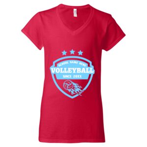 Softstyle® Women’s V-Neck T-Shirt Thumbnail