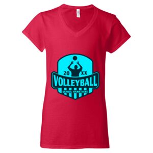 Softstyle® Women’s V-Neck T-Shirt Thumbnail