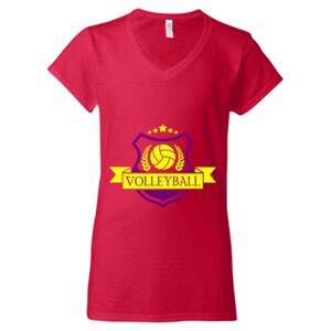 Softstyle® Women’s V-Neck T-Shirt Thumbnail
