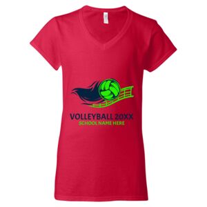 Softstyle® Women’s V-Neck T-Shirt Thumbnail