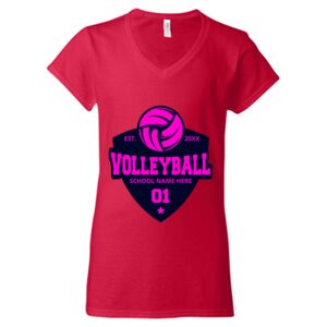 Softstyle® Women’s V-Neck T-Shirt Thumbnail