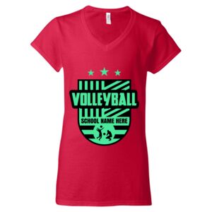 Softstyle® Women’s V-Neck T-Shirt Thumbnail