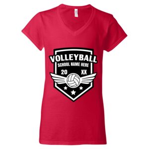 Softstyle® Women’s V-Neck T-Shirt Thumbnail