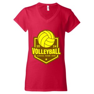 Softstyle® Women’s V-Neck T-Shirt Thumbnail