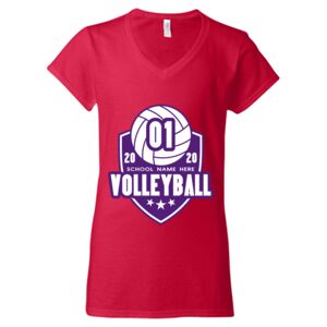 Softstyle® Women’s V-Neck T-Shirt Thumbnail