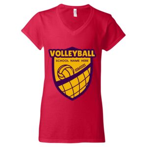 Softstyle® Women’s V-Neck T-Shirt Thumbnail