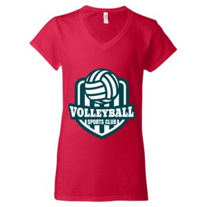 Softstyle® Women’s V-Neck T-Shirt Thumbnail