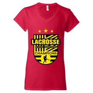 Softstyle® Women’s V-Neck T-Shirt Thumbnail