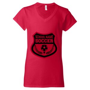 Softstyle® Women’s V-Neck T-Shirt Thumbnail