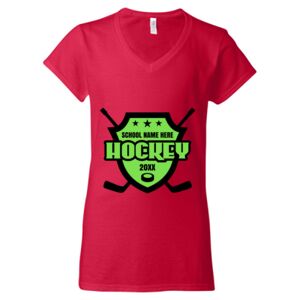 Softstyle® Women’s V-Neck T-Shirt Thumbnail