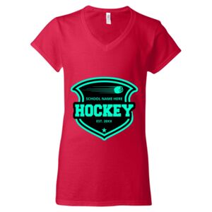 Softstyle® Women’s V-Neck T-Shirt Thumbnail