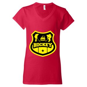Softstyle® Women’s V-Neck T-Shirt Thumbnail