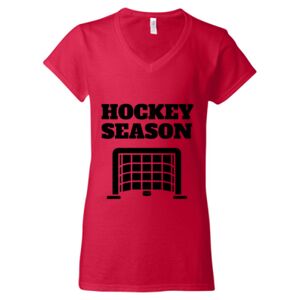 Softstyle® Women’s V-Neck T-Shirt Thumbnail