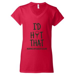 Softstyle® Women’s V-Neck T-Shirt Thumbnail