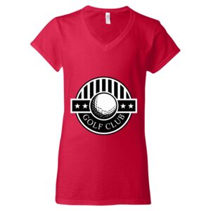 Softstyle® Women’s V-Neck T-Shirt Thumbnail