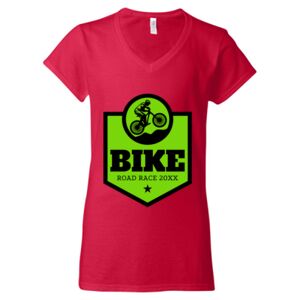 Softstyle® Women’s V-Neck T-Shirt Thumbnail