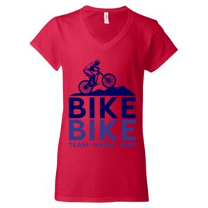 Softstyle® Women’s V-Neck T-Shirt Thumbnail