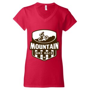 Softstyle® Women’s V-Neck T-Shirt Thumbnail