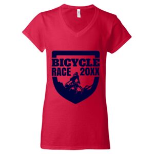 Softstyle® Women’s V-Neck T-Shirt Thumbnail