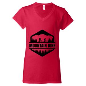 Softstyle® Women’s V-Neck T-Shirt Thumbnail