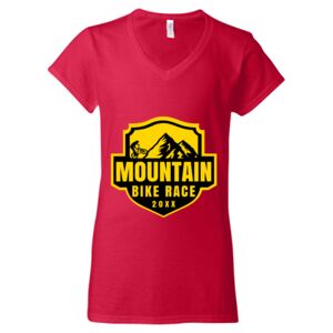 Softstyle® Women’s V-Neck T-Shirt Thumbnail