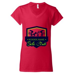 Softstyle® Women’s V-Neck T-Shirt Thumbnail