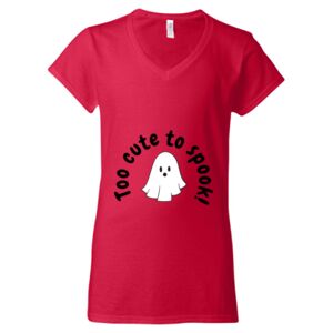 Softstyle® Women’s V-Neck T-Shirt Thumbnail