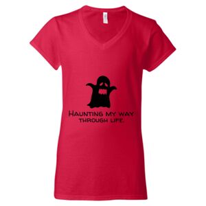 Softstyle® Women’s V-Neck T-Shirt Thumbnail