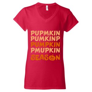 Softstyle® Women’s V-Neck T-Shirt Thumbnail