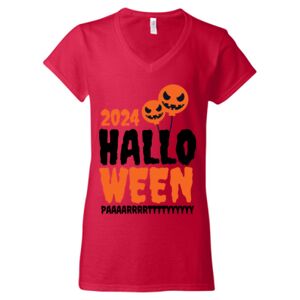 Softstyle® Women’s V-Neck T-Shirt Thumbnail