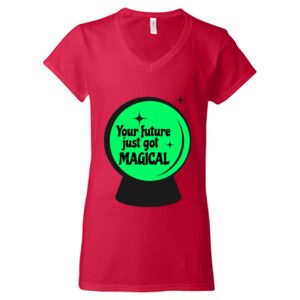 Softstyle® Women’s V-Neck T-Shirt Thumbnail