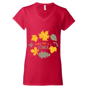Softstyle® Women’s V-Neck T-Shirt Thumbnail