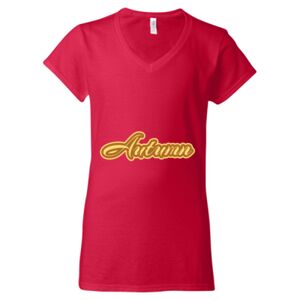 Softstyle® Women’s V-Neck T-Shirt Thumbnail