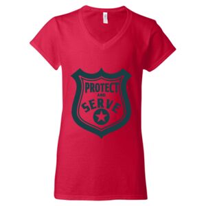 Softstyle® Women’s V-Neck T-Shirt Thumbnail
