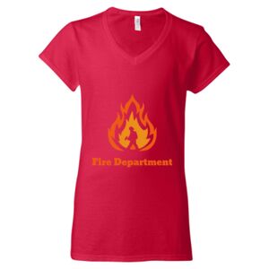 Softstyle® Women’s V-Neck T-Shirt Thumbnail